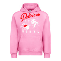 Fuchsia Pink delicious vinyl Urban Hoodie - linhVisuals