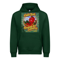 Forest Green waiting for columbus - little feat Urban Hoodie - linhVisuals