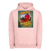 Pigment Salmon waiting for columbus - little feat Urban Hoodie - linhVisuals