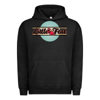 Pigment Black little feat cool Urban Hoodie - linhVisuals