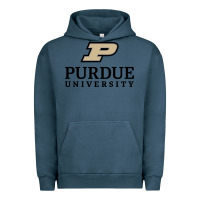 Pigment Midnight Navy Purdue University, Apparel Urban Hoodie - linhVisuals