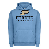 Pigment Pebble Blue Purdue University, Apparel Urban Hoodie - linhVisuals