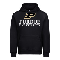 Black Purdue University, Apparel Urban Hoodie - linhVisuals