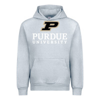 Heather Grey Purdue University, Apparel Urban Hoodie - linhVisuals