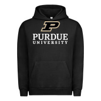 Pigment Black Purdue University, Apparel Urban Hoodie - linhVisuals