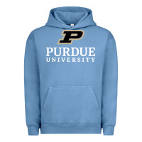 Pigment Pebble Blue Purdue University, Apparel Urban Hoodie - linhVisuals