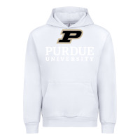 White Purdue University, Apparel Urban Hoodie - linhVisuals