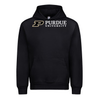 Black Purdue University, Apparel Urban Hoodie - linhVisuals