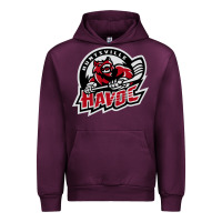 Mauve Wine huntsville havoc Urban Hoodie - linhVisuals