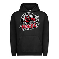 Pigment Black huntsville havoc Urban Hoodie - linhVisuals