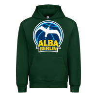Forest Green berlin albatrosse #ffce00 alba berlin, berlin, germany,  bg charlotten Urban Hoodie - linhVisuals
