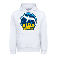 White berlin albatrosse #ffce00 alba berlin, berlin, germany,  bg charlotten Urban Hoodie - linhVisuals