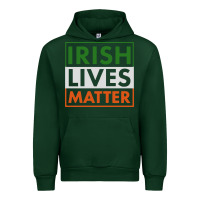 Forest Green irish lives matter Urban Hoodie - linhVisuals