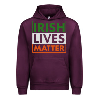 Mauve Wine irish lives matter Urban Hoodie - linhVisuals