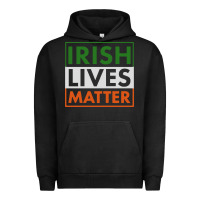 Pigment Black irish lives matter Urban Hoodie - linhVisuals