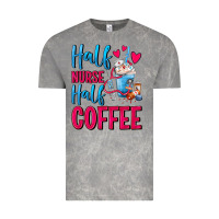 Cloud Rock Half Nurse Half Coffee Vintage Tee - FaDigitalArtStudio