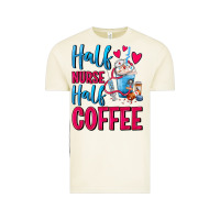 Vintage Arctic Half Nurse Half Coffee Vintage Tee - FaDigitalArtStudio