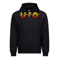 Black Ufo Urban Hoodie - linhVisuals