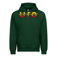 Forest Green Ufo Urban Hoodie - linhVisuals