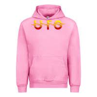 Fuchsia Pink Ufo Urban Hoodie - linhVisuals