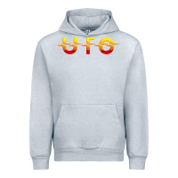 Heather Grey Ufo Urban Hoodie - linhVisuals