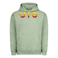 Pigment Oil Green Ufo Urban Hoodie - linhVisuals