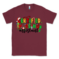 Burgundy certified nursing assistant Classic Tee - CowGirlArtShop