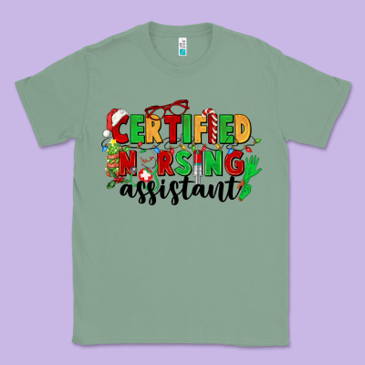 Certified Nursing Assistant Classic Tee Designed By Cowgirlartshop