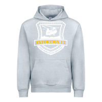 Heather Grey Extortion 17 seals team six Urban Hoodie - linhVisuals