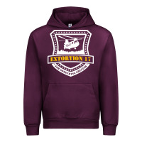 Mauve Wine Extortion 17 seals team six Urban Hoodie - linhVisuals