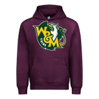 Mauve Wine william & mary tribe Urban Hoodie - linhVisuals