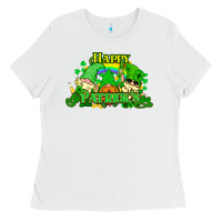 St. Patrick's Day Gnomes Ladies Tee | Teevron