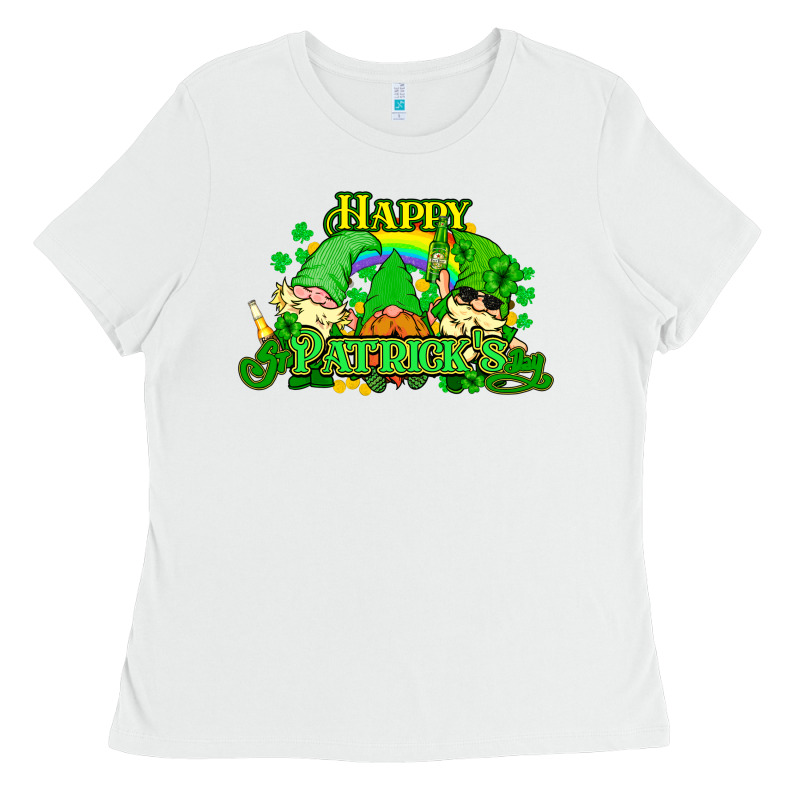 St. Patrick's Day Gnomes Ladies Tee by HowdyJamesFarm | Teevron