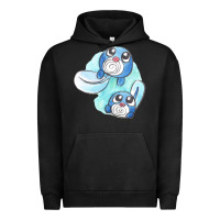 Pigment Black poliwag watercolor Urban Hoodie - linhVisuals