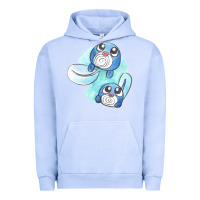 Pigment Grape Ice poliwag watercolor Urban Hoodie - linhVisuals