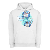 Pigment Lunar Rock poliwag watercolor Urban Hoodie - linhVisuals