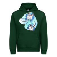 Forest Green poliwag watercolor Urban Hoodie - linhVisuals