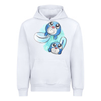 White poliwag watercolor Urban Hoodie - linhVisuals