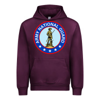 Mauve Wine army national guard Urban Hoodie - linhVisuals