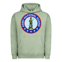 Pigment Oil Green army national guard Urban Hoodie - linhVisuals