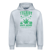 Heather Grey tegridy farms Urban Hoodie - linhVisuals