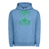 Pigment Pebble Blue tegridy farms Urban Hoodie - linhVisuals