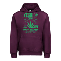 Mauve Wine tegridy farms Urban Hoodie - linhVisuals