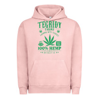 Pigment Salmon tegridy farms Urban Hoodie - linhVisuals