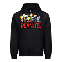 Black peanuts animation Urban Hoodie - linhVisuals