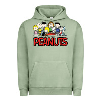 Pigment Oil Green peanuts animation Urban Hoodie - linhVisuals