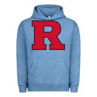 Pigment Pebble Blue Rutgers Scarlet Knights, merch Urban Hoodie - linhVisuals