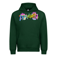 Forest Green trasher Urban Hoodie - linhVisuals