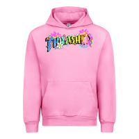 Fuchsia Pink trasher Urban Hoodie - linhVisuals