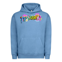Pigment Pebble Blue trasher Urban Hoodie - linhVisuals